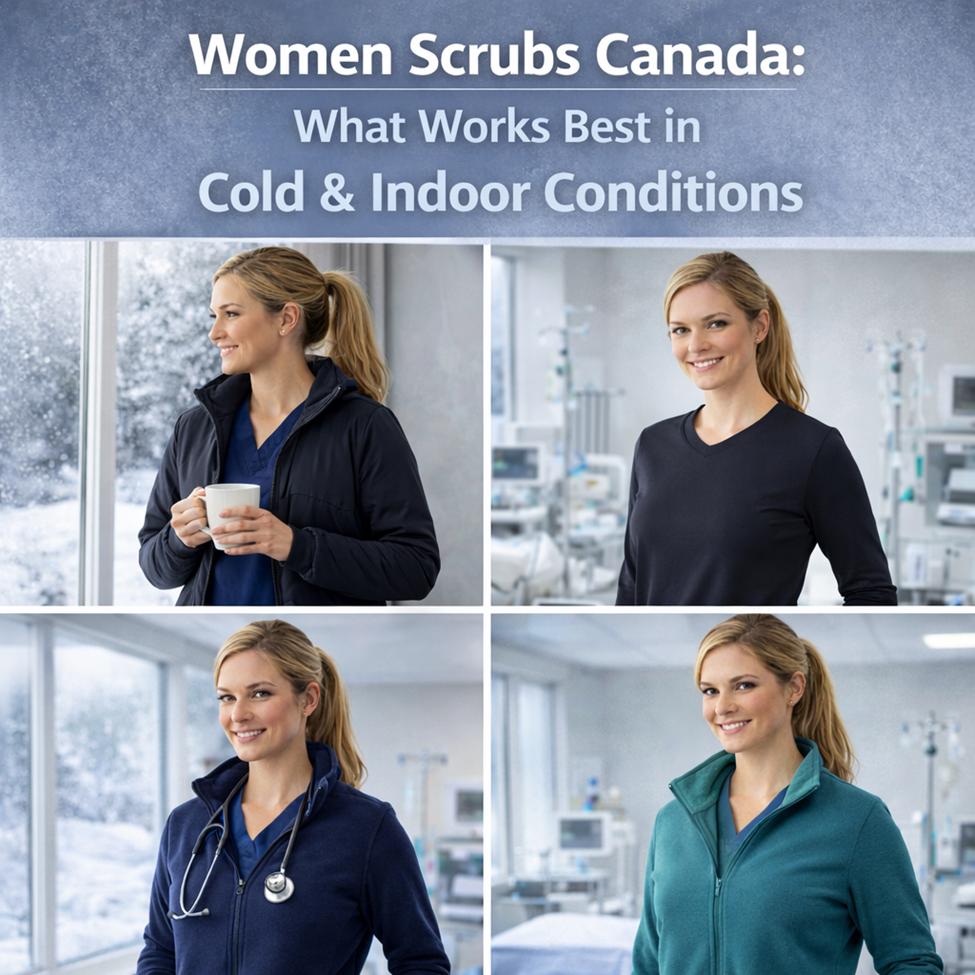 Women Scrubs Canada: What Works Best in Cold & Indoor Conditions