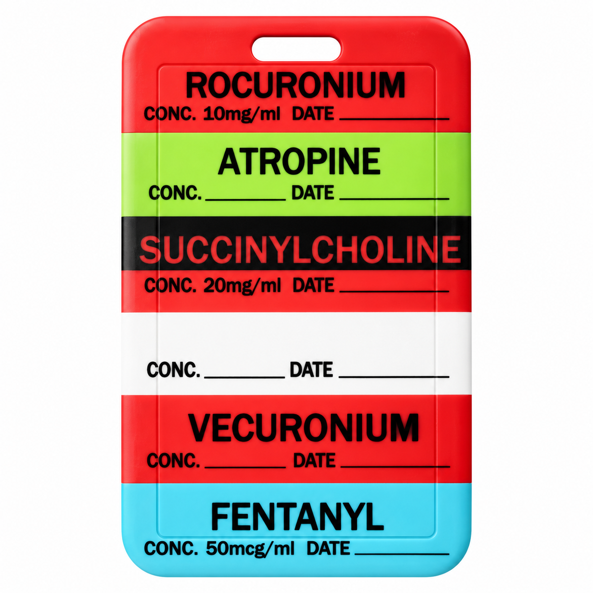 medication card holder with strap Zuena