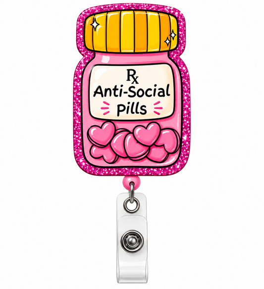 Acrylic Reel- Antisocial Pills Zuena