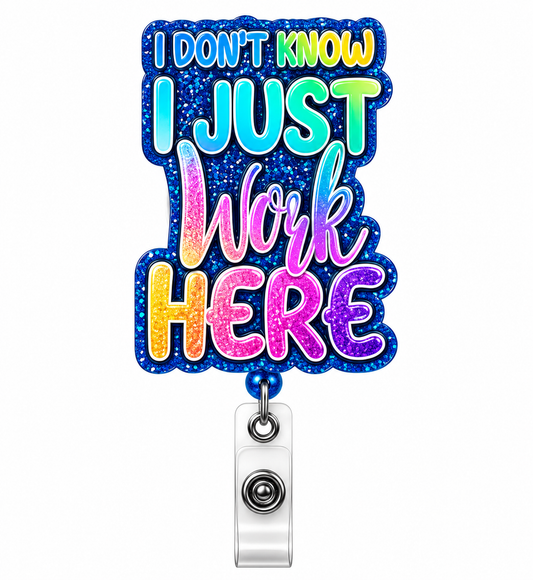 Acrylic ReeI-I don’t know I just work here Zuena