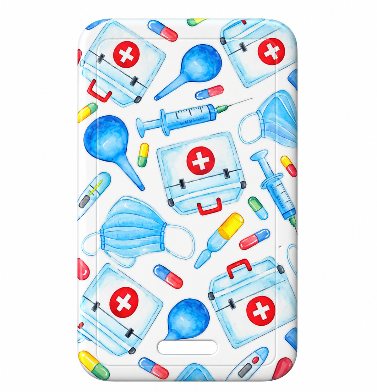 Hospital Acessories , medication card holder with strap Zuena