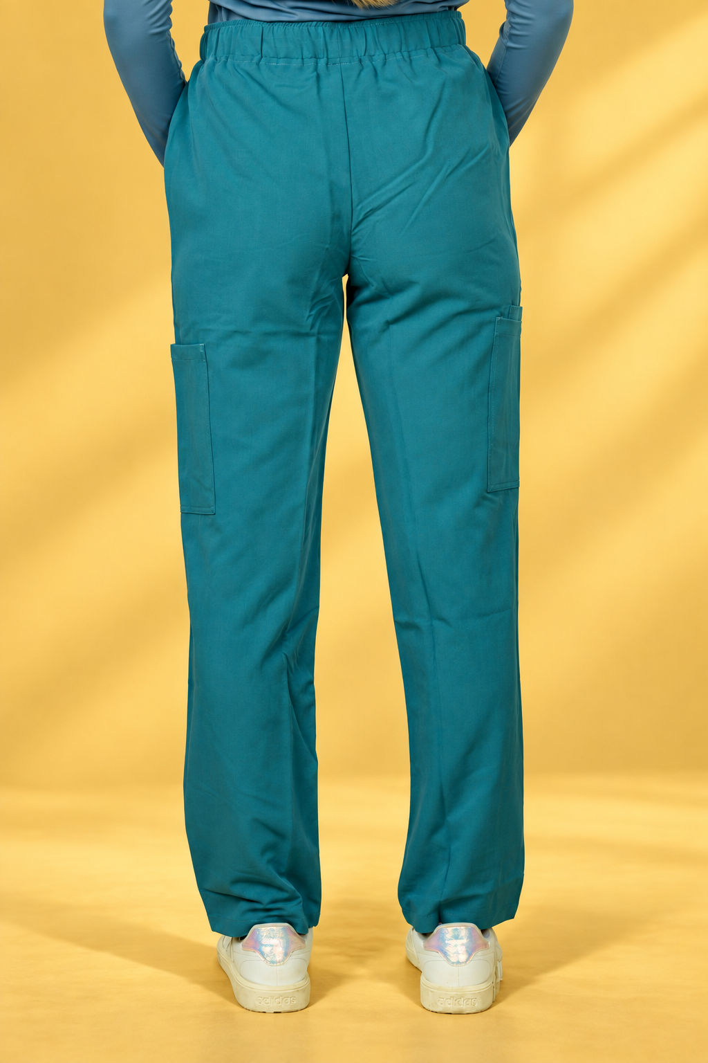 Zuena Deep Ocean Teal Straight pants Zuena
