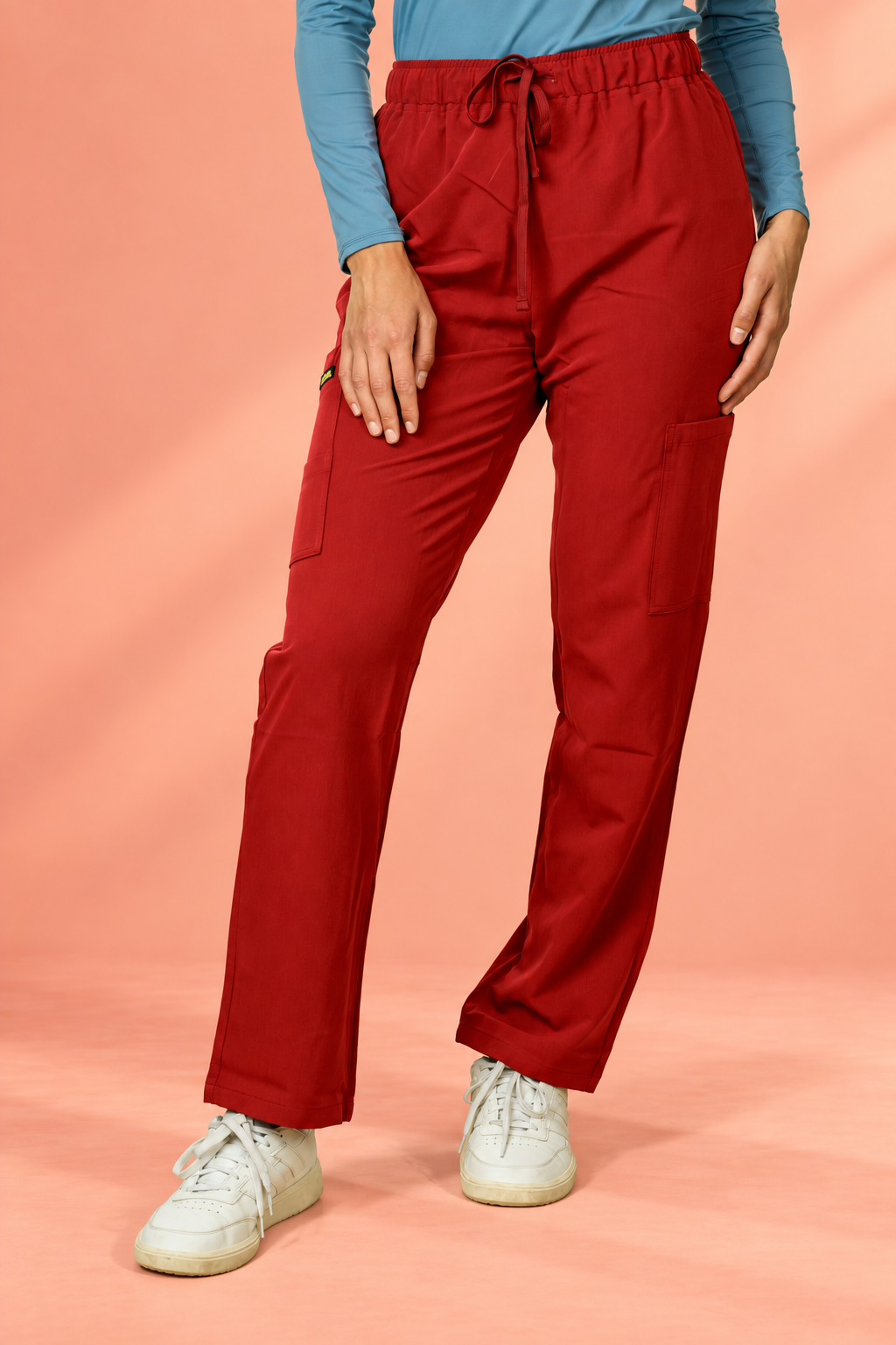 Zuena Crimson Maple Straight pants Zuena